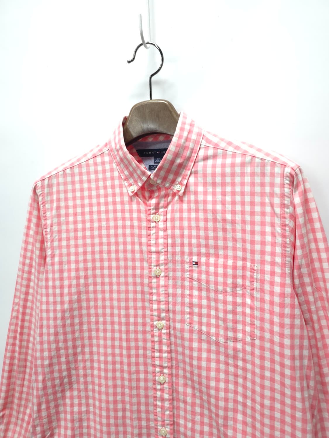 타미힐피거 CLASSIC 깅엄체크셔츠 (95~100) 상품이미지2