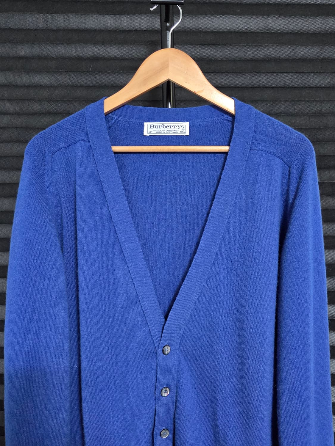 (정품) [버버리] 90s 스코틀랜드산 램스울 가디건 | 00061 상품이미지2
