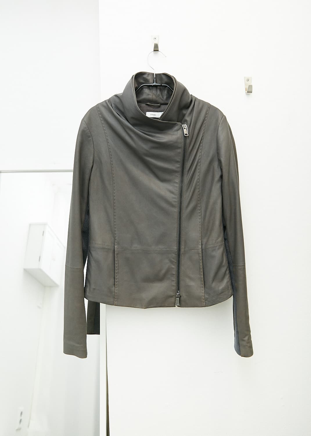 Goat Leather Biker Jacket 상품이미지1