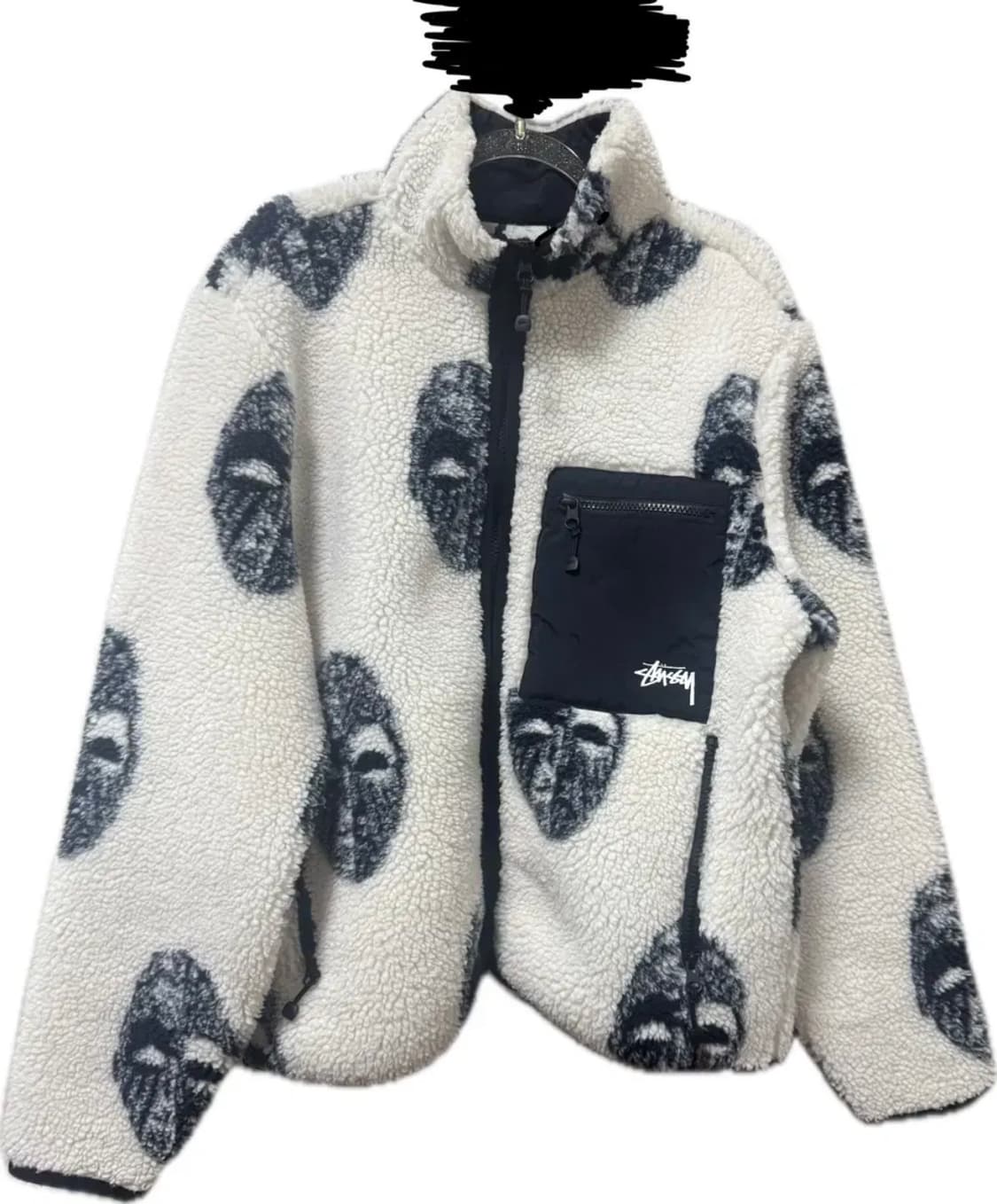 스투시 쉐르파 마스크 자켓 S (컨디션 좋음) 상품이미지2