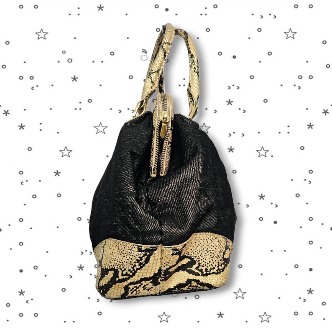 PAT 소가죽 뱀피 숄더백 상품이미지4