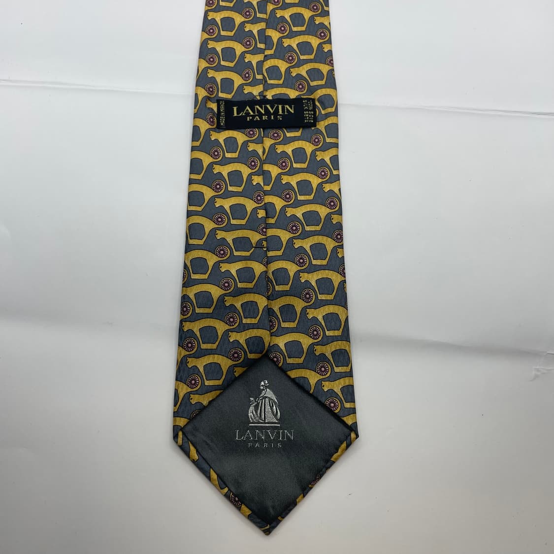 776) (LANVIN) 랑방 패턴 넥타이 상품이미지2