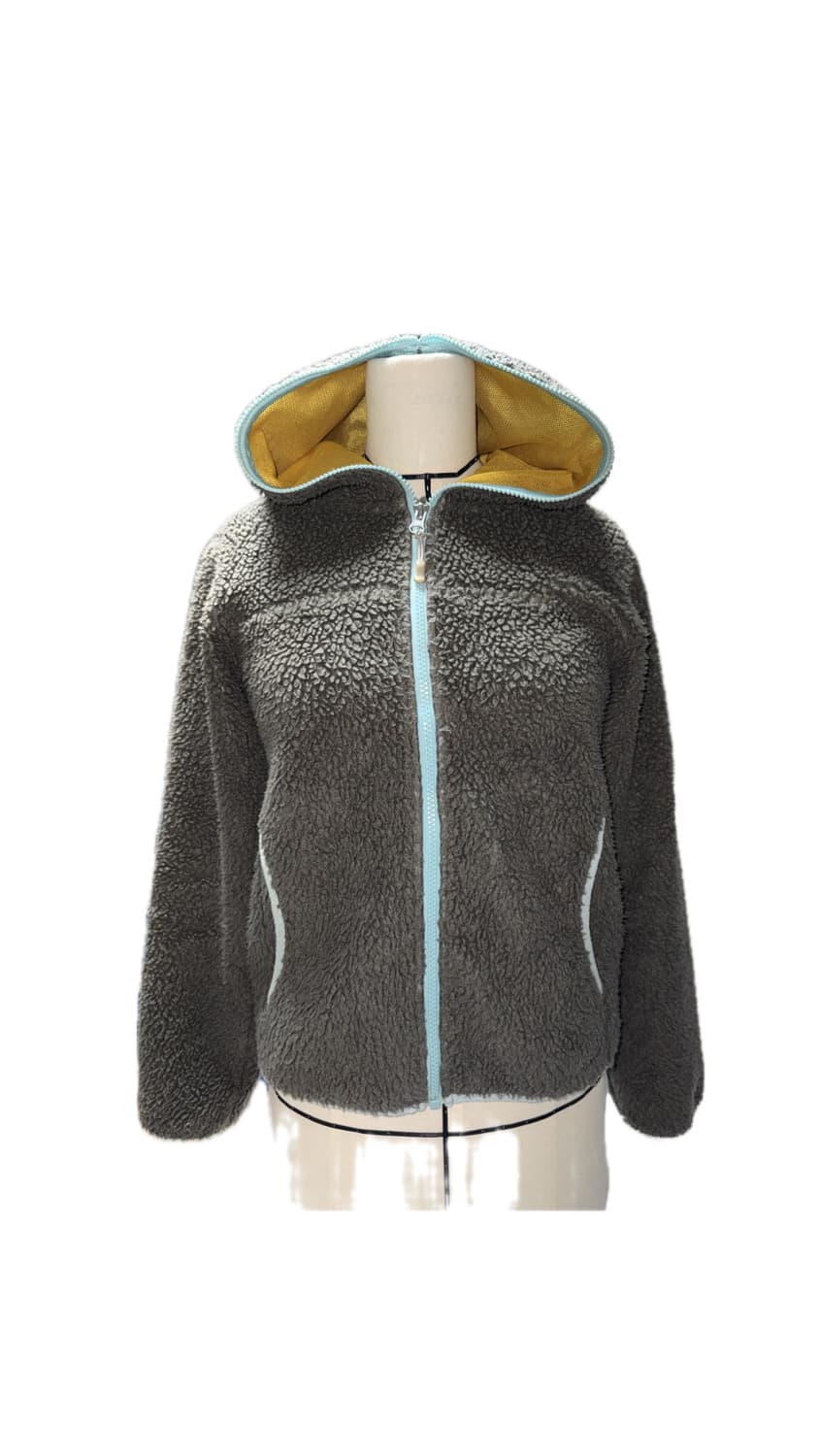 에이글 후드 집업 후리스 상품이미지1