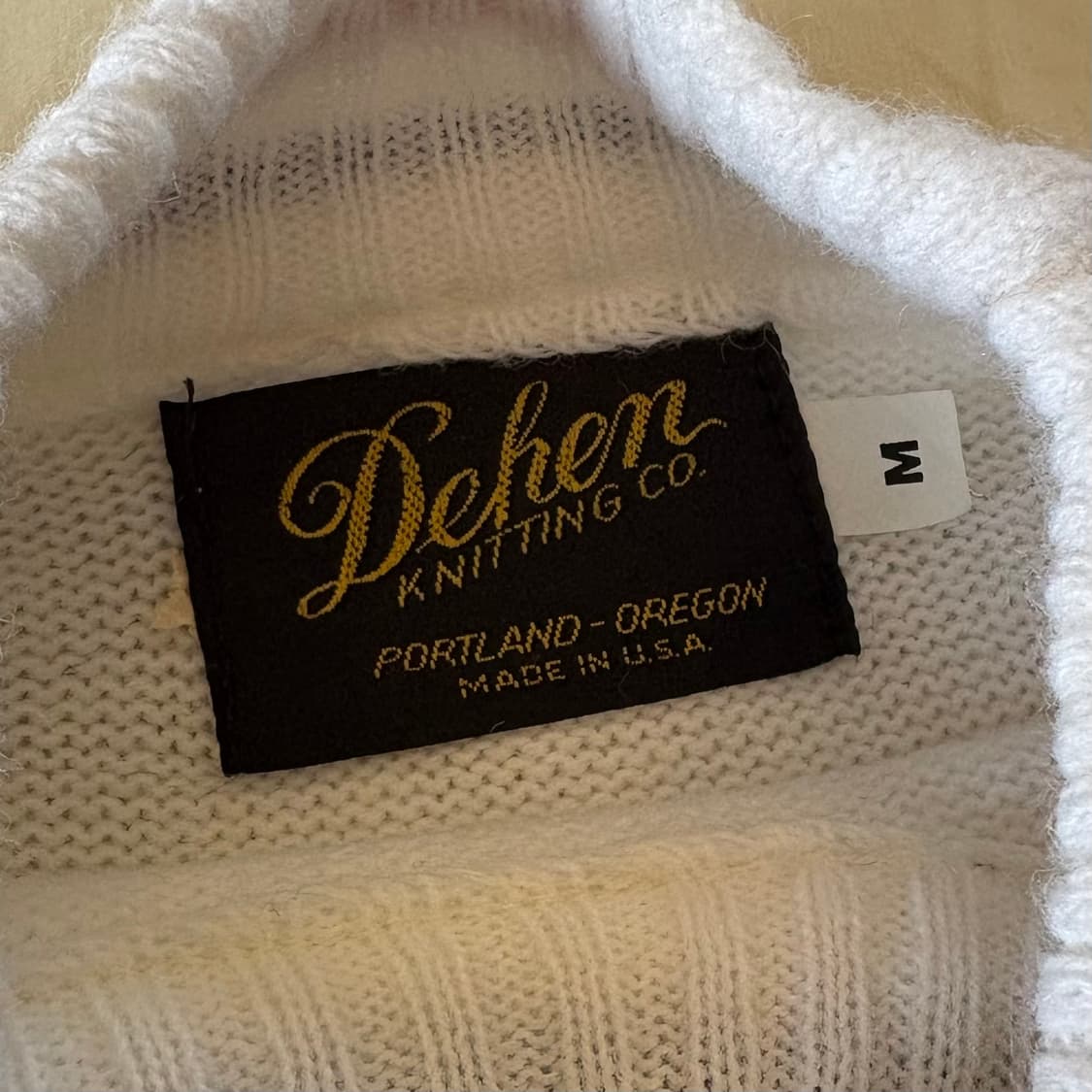 (44반)70s USA DEHEN KNITTING CO. 니트 스웨터 상품이미지6