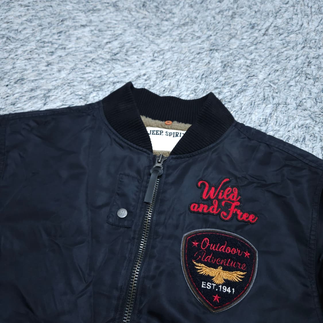 Jeep) XL 남자 양털안감 항공점퍼 / 왕눈이샵 상품이미지3