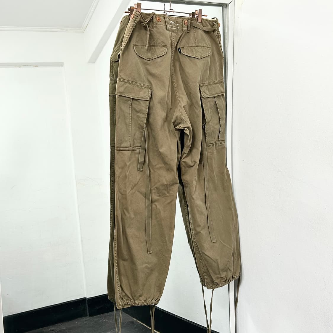 후부 와이드 카고 팬츠 상품이미지5