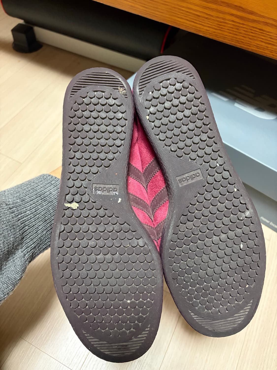 아디다스 토바코 그루엔 컬리지에이드 버건디 280 상품이미지5