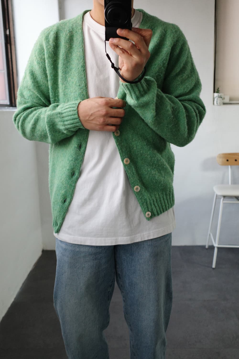 이스트로그 퍼머넌트 가디건 상품이미지3