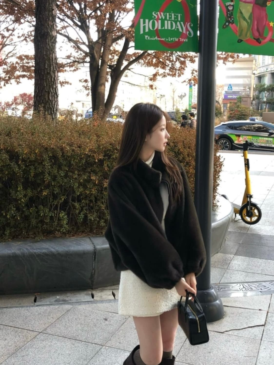 (새상품)비코튼 블란 퍼자켓 상품이미지6