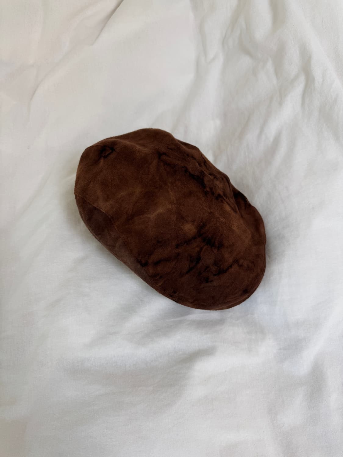 어썸니즈) 클래식 스웨이드 헌팅캡 초코 상품이미지2