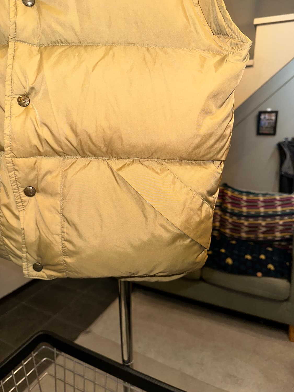 90’s LL Bean goose down padded vest  상품이미지7