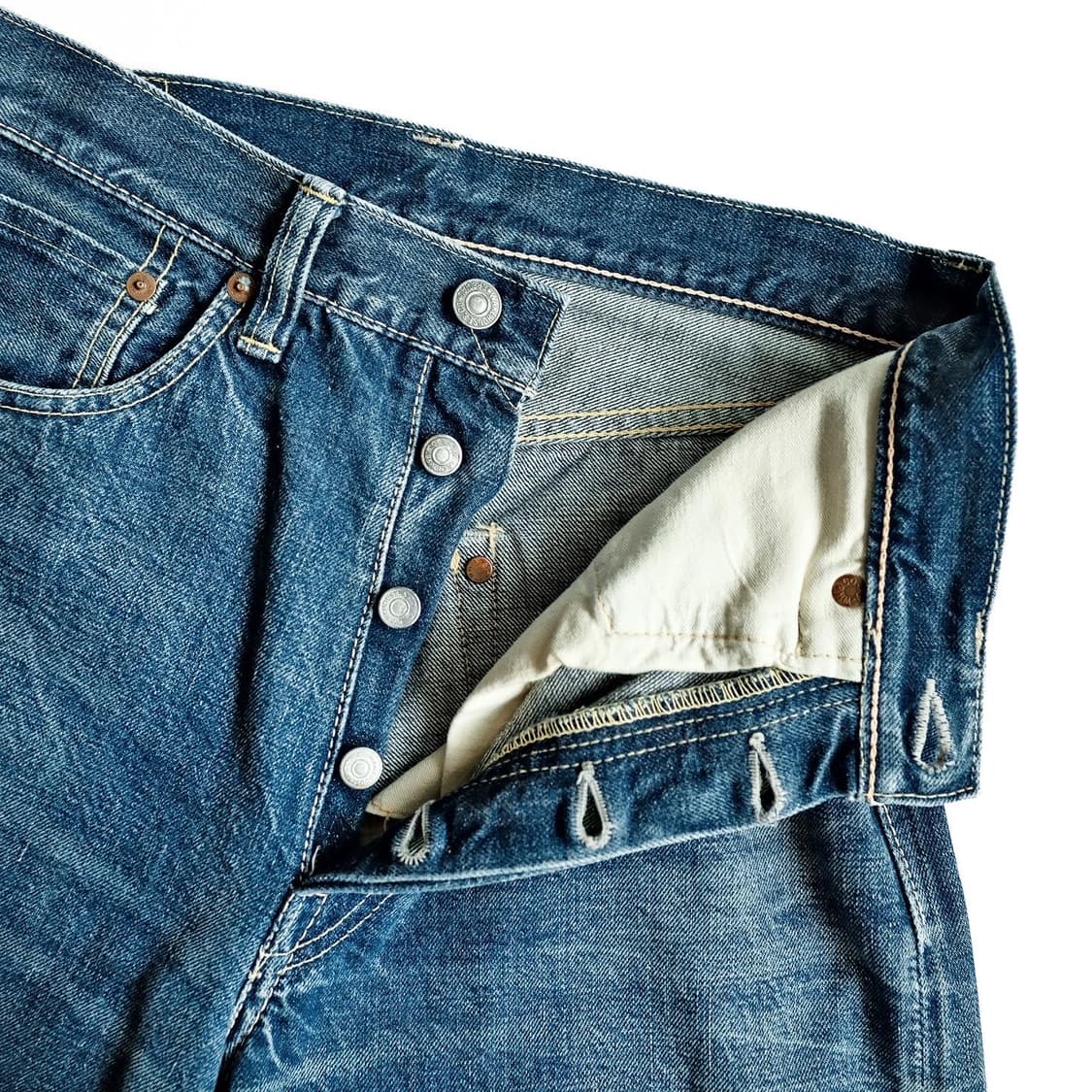 웨어하우스 lot1000 골드 셀비지 데님 28-29 상품이미지4