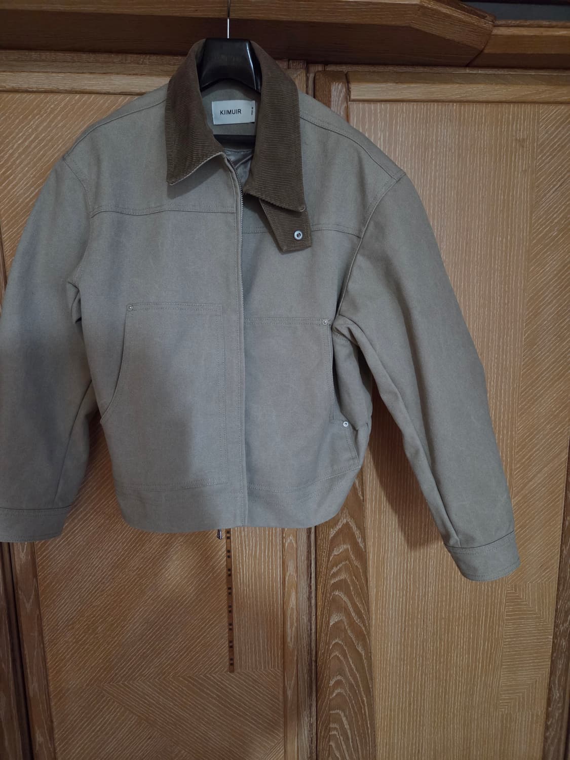 키뮤어 워크자켓 베이지 M 상품이미지3