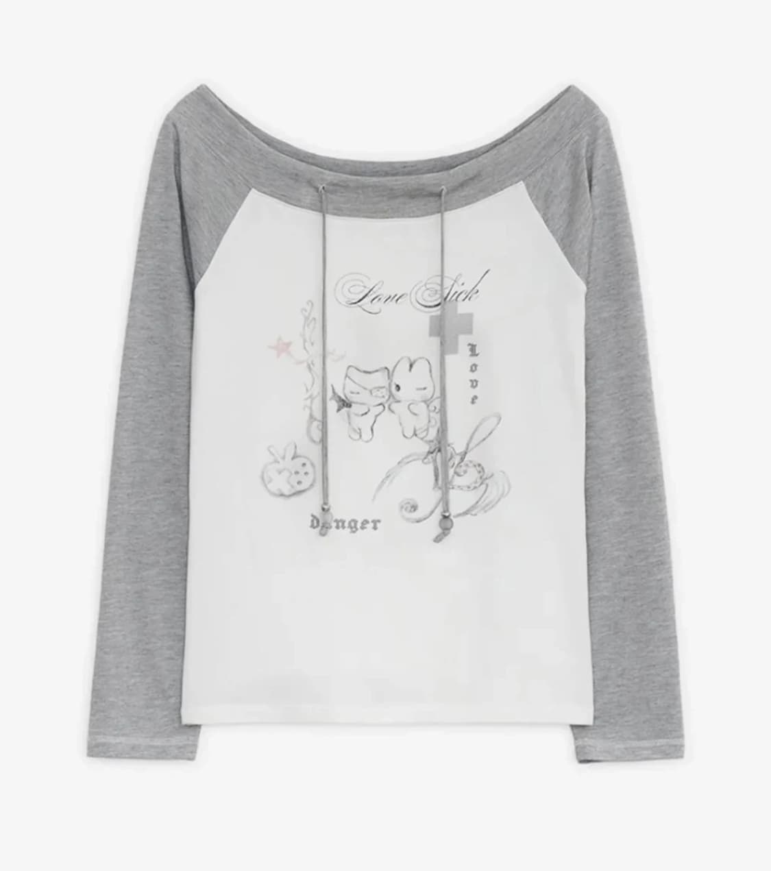 허그유어스킨 러브 시크 드로잉탑 상품이미지1