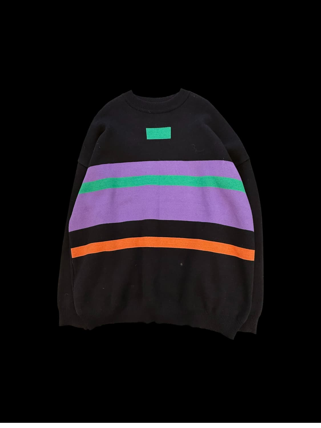 아더에러 멀티 스트라이프 니트 상품이미지1