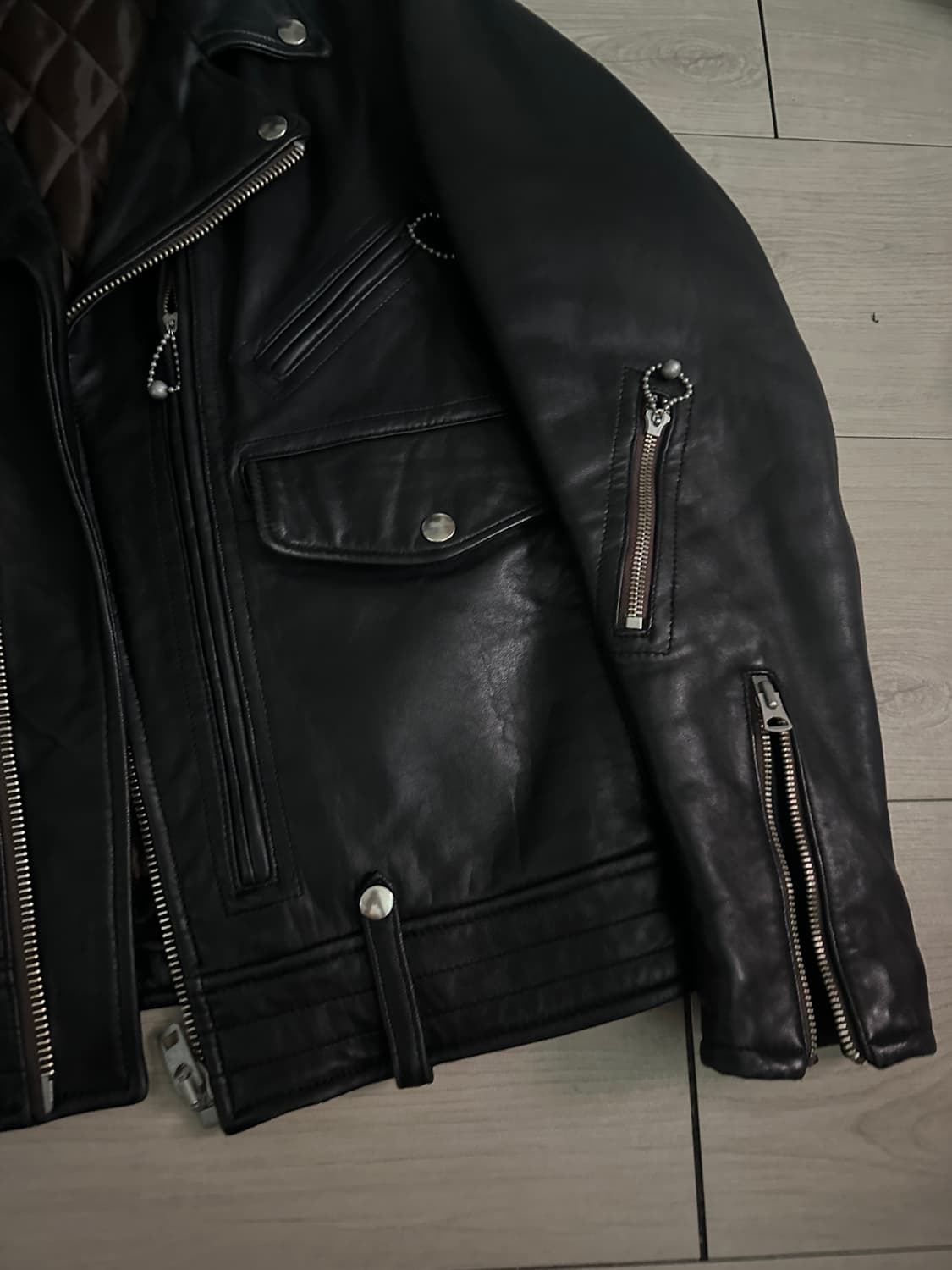 네이버후드 17AW 라이더 자켓 상품이미지5