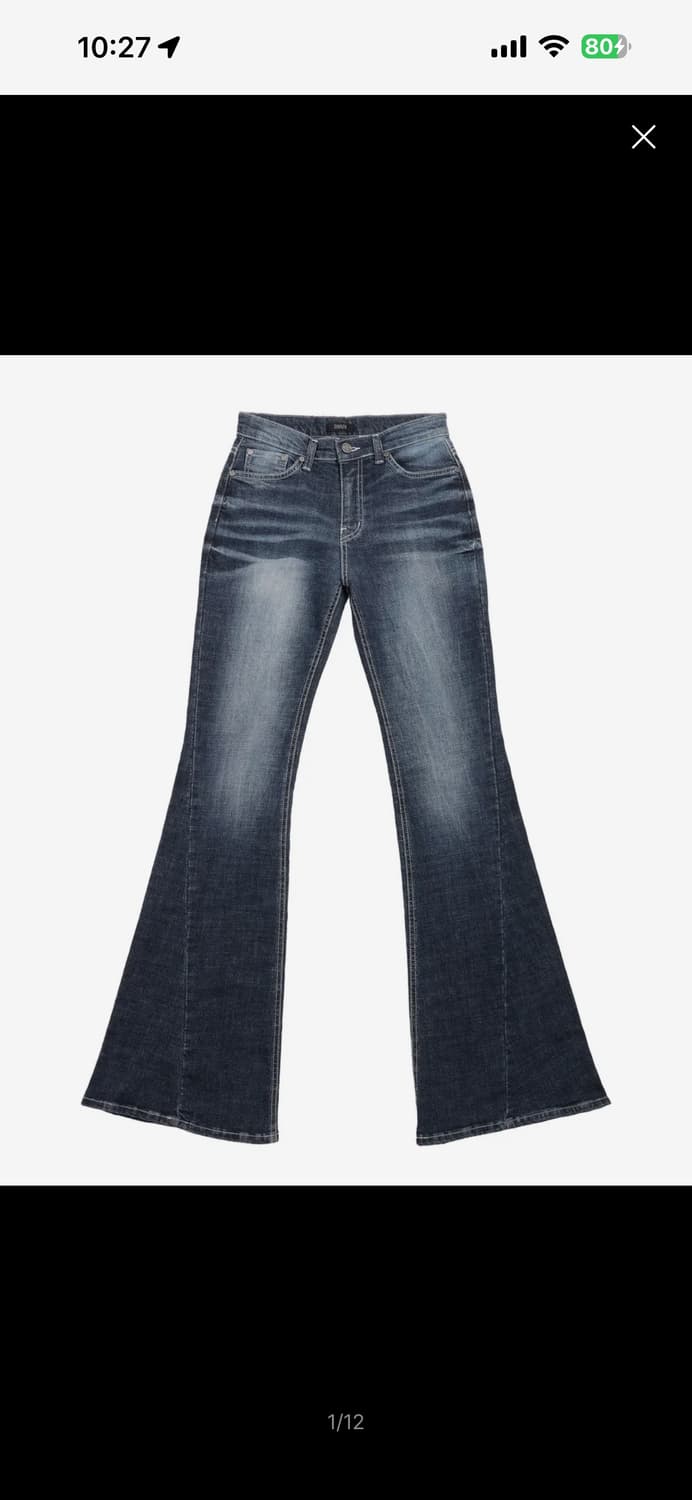 구매) 시너진 캣워싱 데님 딥블루 S 상품이미지1