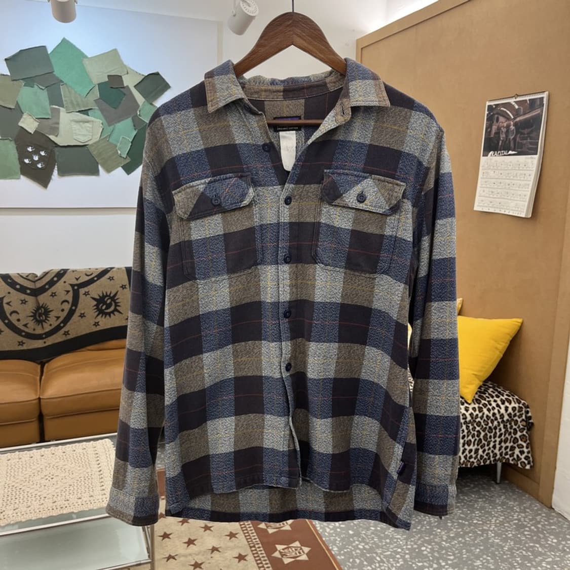 파타고니아 빈티지 오가닉 컨트리 플란넬 체크 셔츠 95 C10212 상품이미지3