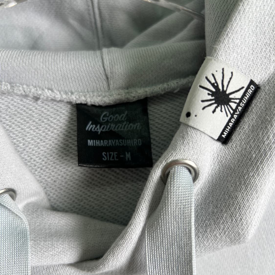 GU X 미하라 야스히로 라이트 블루 후드티 M 상품이미지3