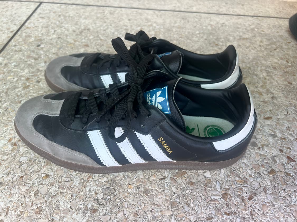 아디다스 심바 비건 블랙 화이트 상품이미지3