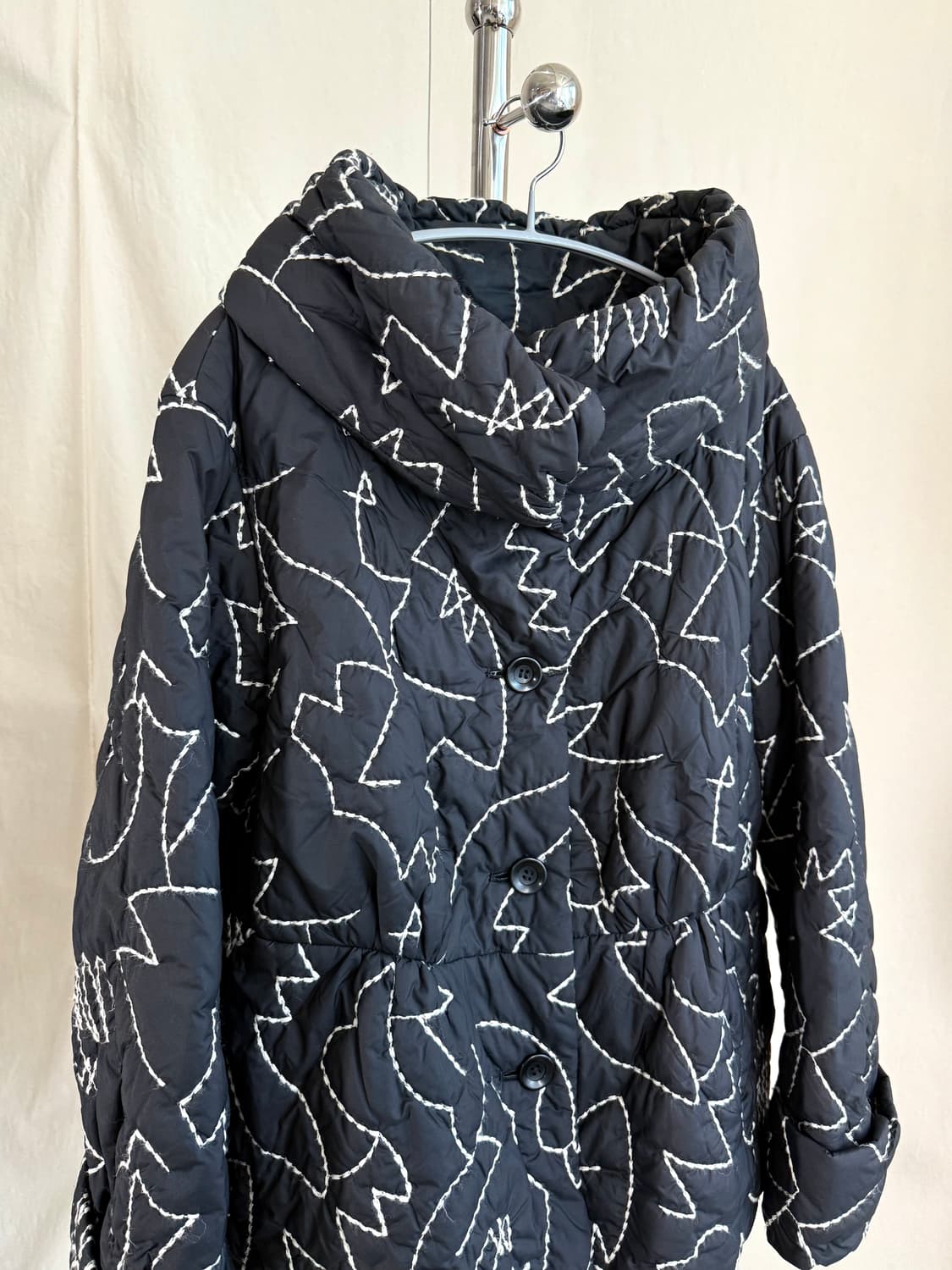 JIU 慈雨 스티치 퀼팅자켓 상품이미지3