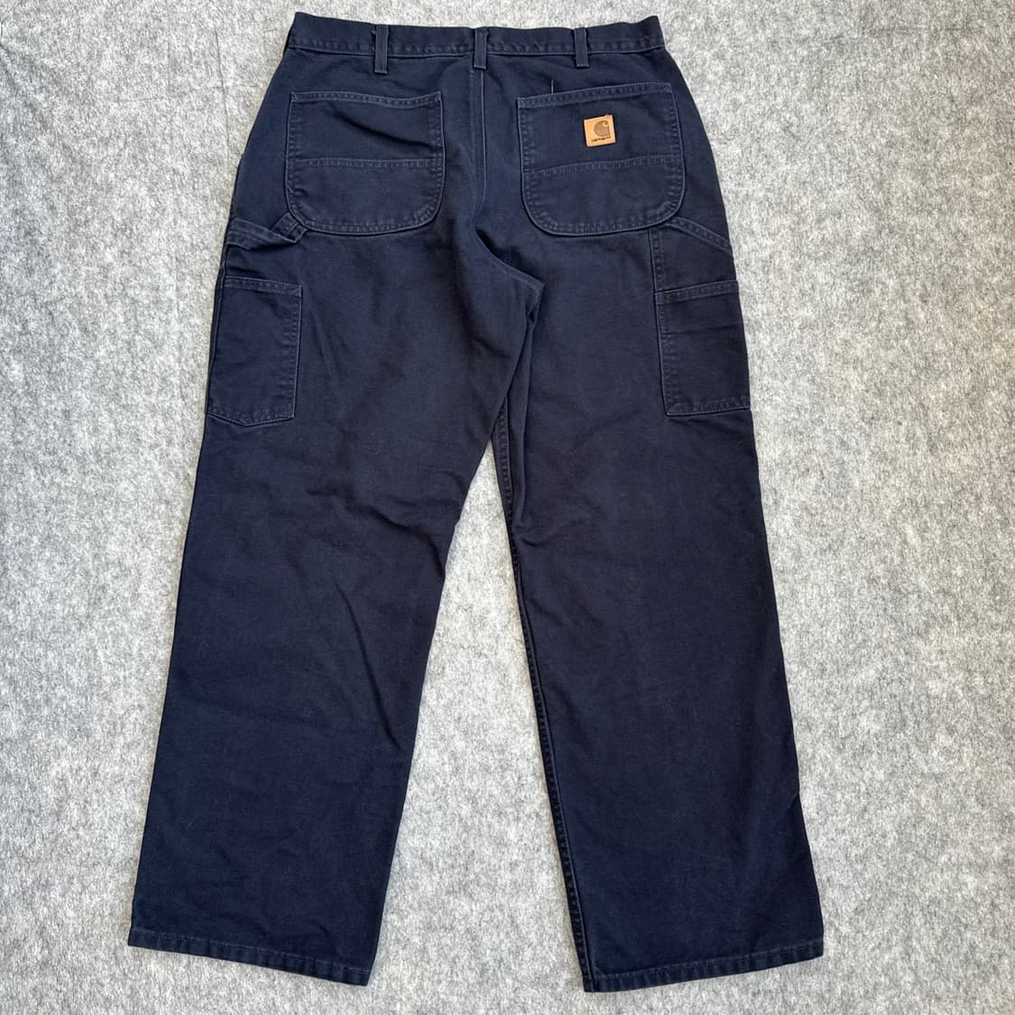 [34x30] 칼하트 B11 미드나잇 다크블루 싱글니 워크팬츠 상품이미지5
