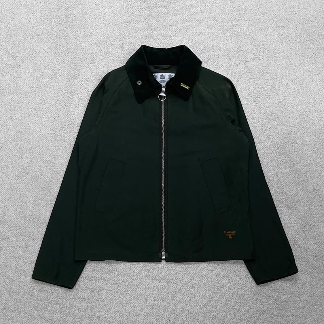 바버 Barbour 비콘 먼로 왁스 블루종 자켓 카키 상품이미지1