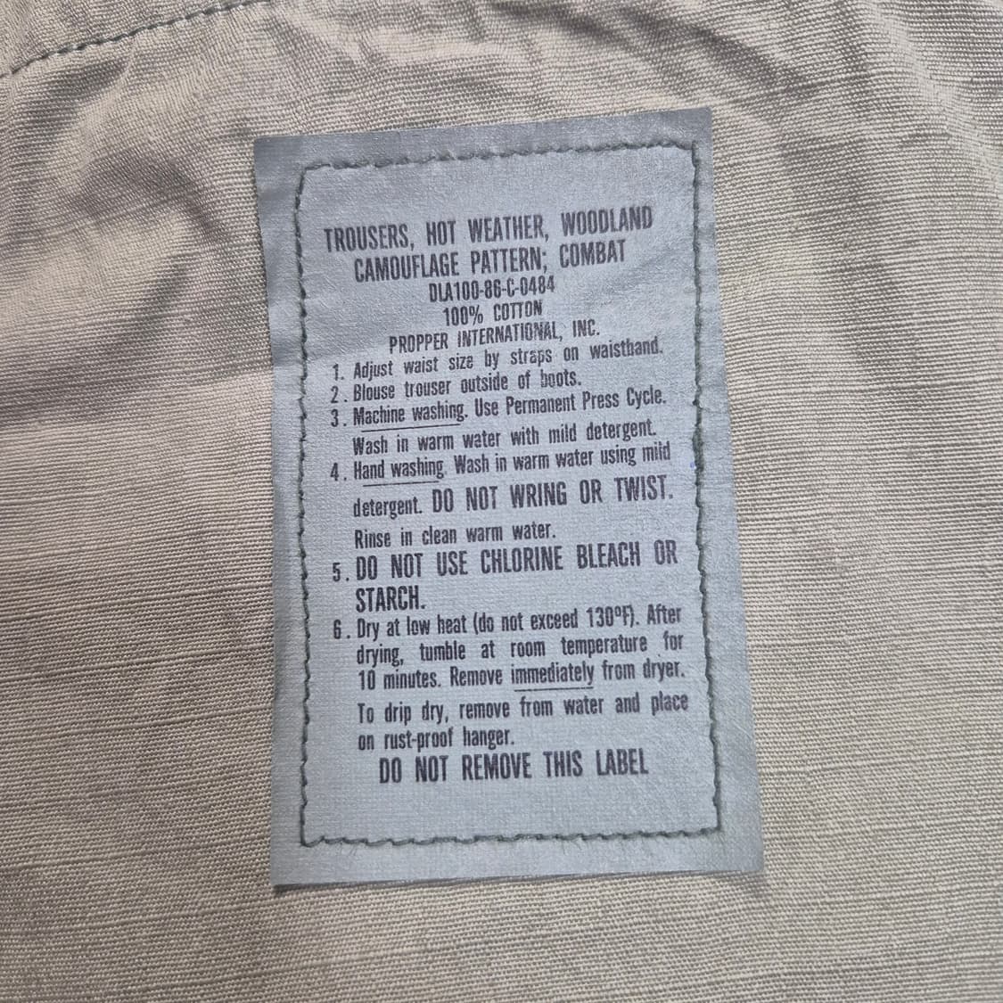 [L]미군 우드랜드 BDU - 674 상품이미지3