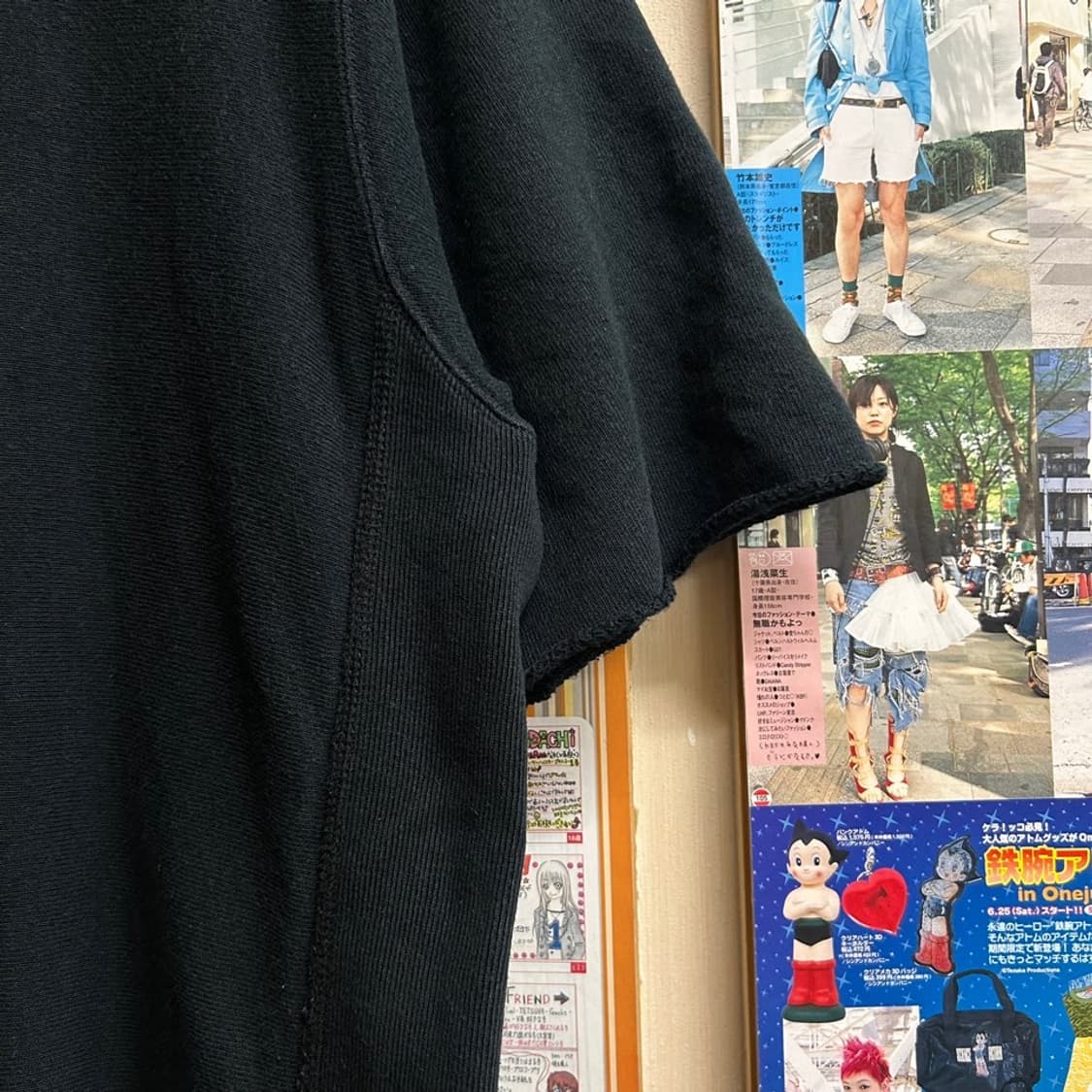 JPN 로데로 크라운 컷오프 오프숄더 반팔 상품이미지7