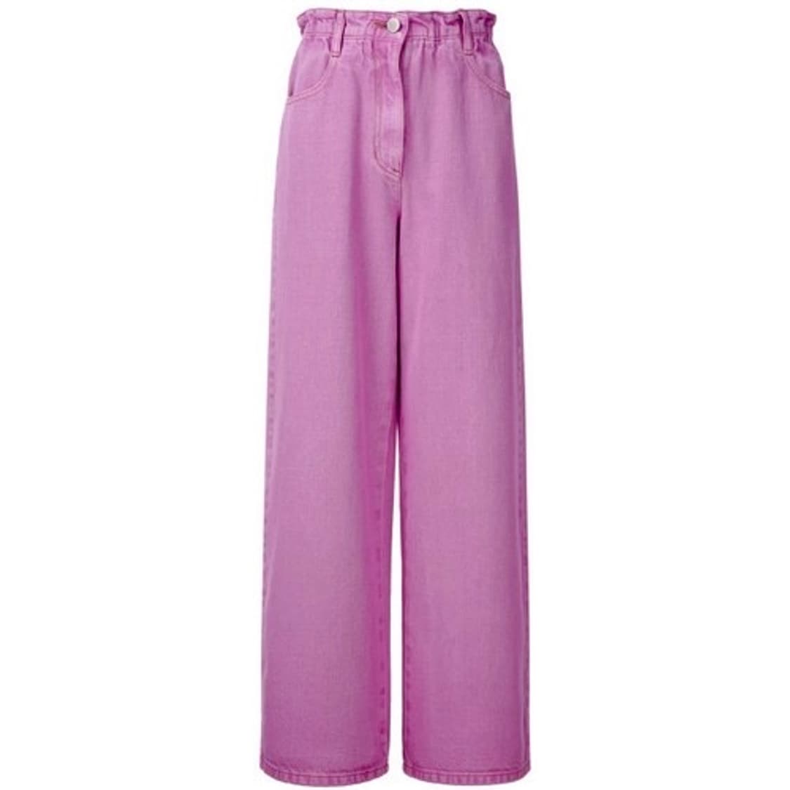 (1회착용) 아떼 바네사브루노 핑크 와이드 밴딩 데님 팬츠 36 상품이미지1