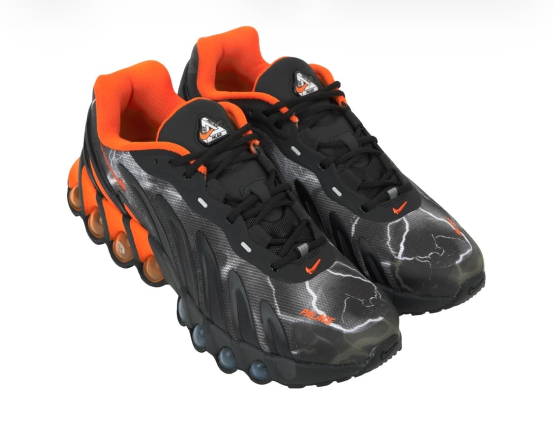 255) 나이키 x 팔라스 에어맥스 Dn8 블랙 세이프티 오렌지 상품이미지2