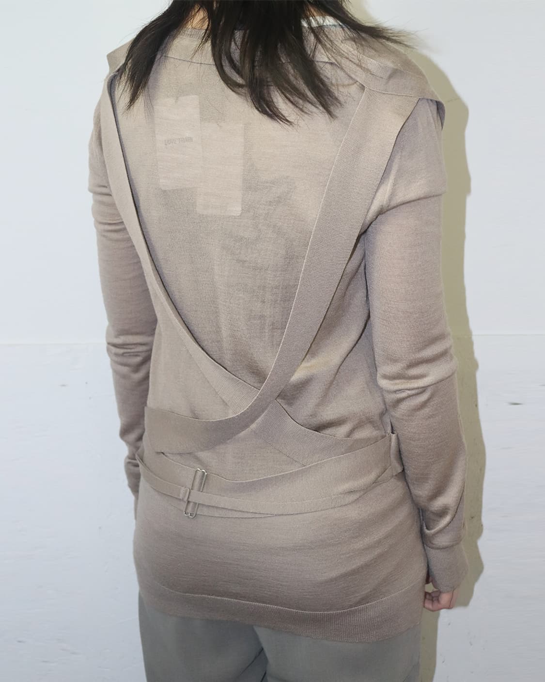 버버리 프로섬 by 크리스토퍼 베일리 본디지 스트랩 가디건 상품이미지3