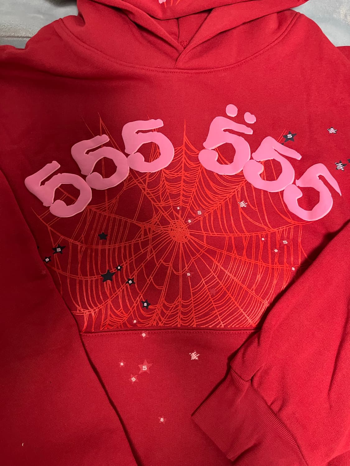 sp5der Red Hoodie  상품이미지3