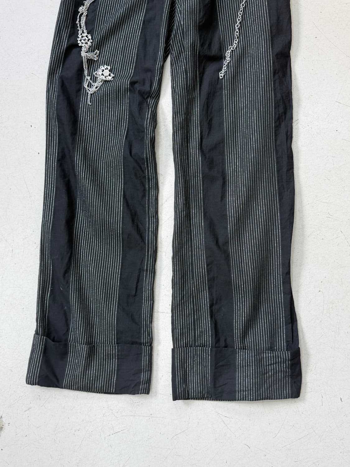 베르사체 진스 꾸뛰르 스트라이프 팬츠 상품이미지5