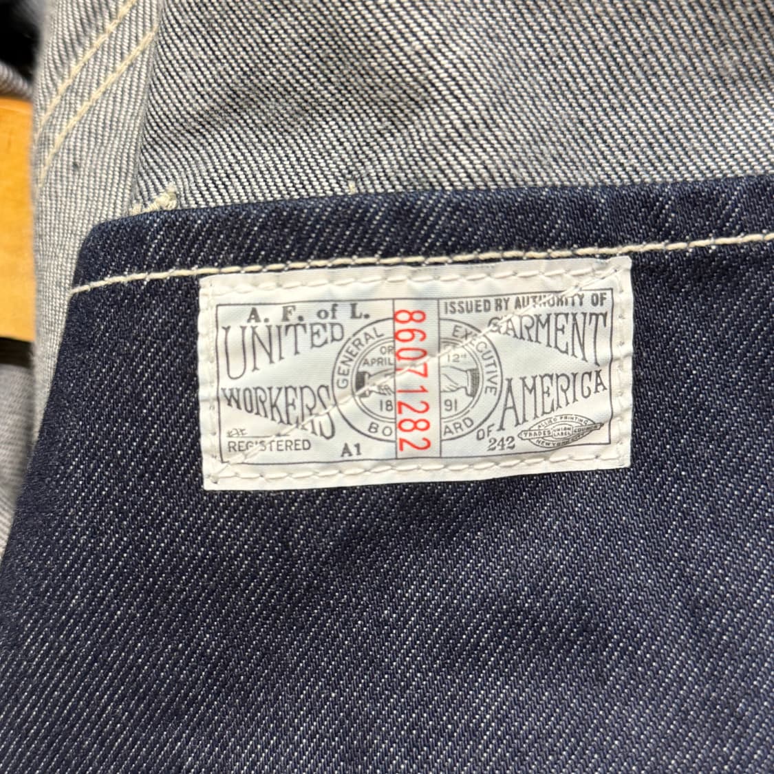 [S] BIG UNION 데님 워크자켓 상품이미지7
