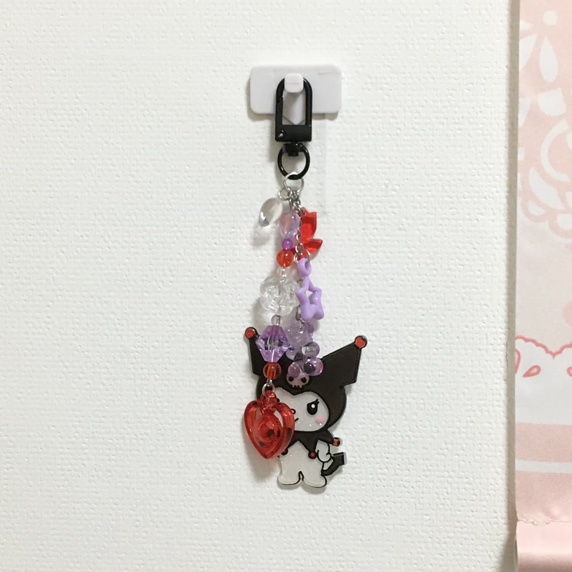 [@이벤트@] 산리오 핸드메이드 비즈 키링 쿠로미 키치 펑크 y2k 상품이미지2