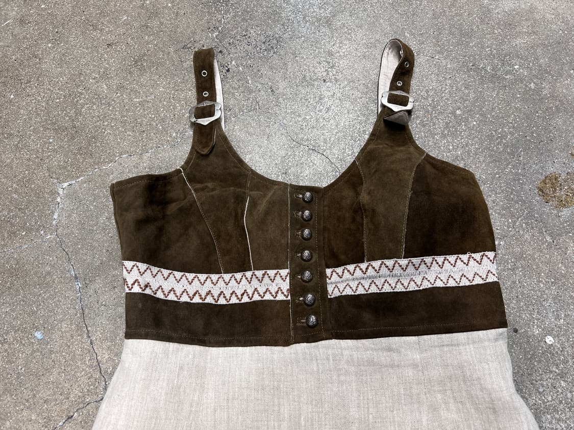 Distler Original 트라흐텐 리넨 컨트리 하우스 드레스 상품이미지2