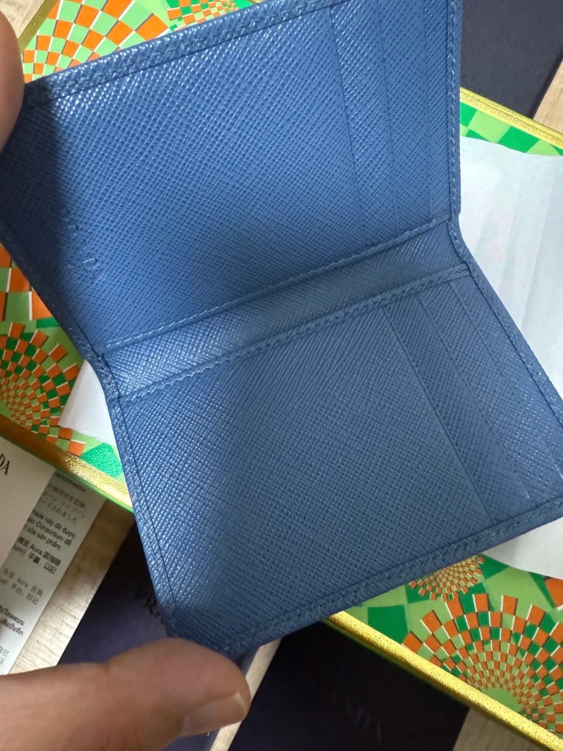 프라다 삼각로고 카드지갑 오거나이저 상품이미지2