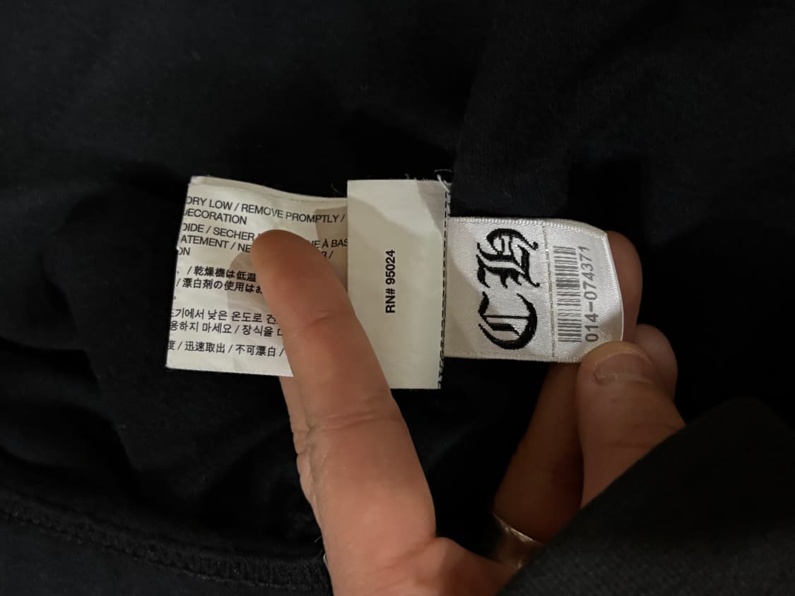 Chrome Hearts 크롬하츠 대거 레터링 포인트 슬리브 상품이미지8