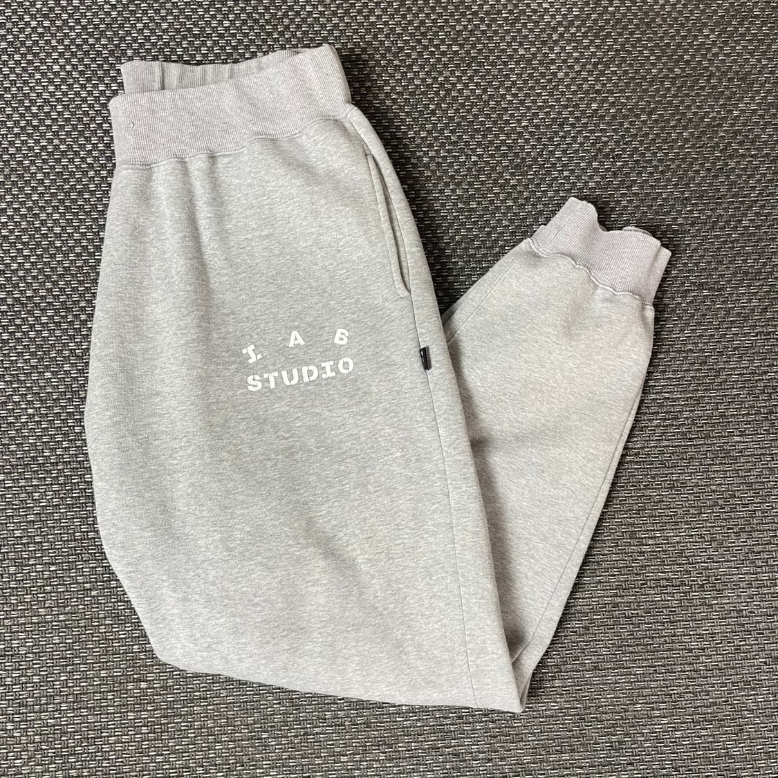 아이앱스튜디오 와이드핏 그레이 스웻팬츠 XL 상품이미지6