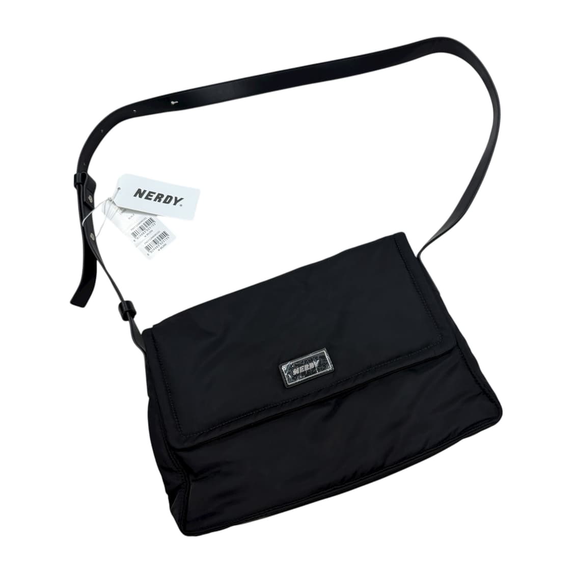 널디 엔디와이 플러피 크로스백 가방 블랙 상품이미지2