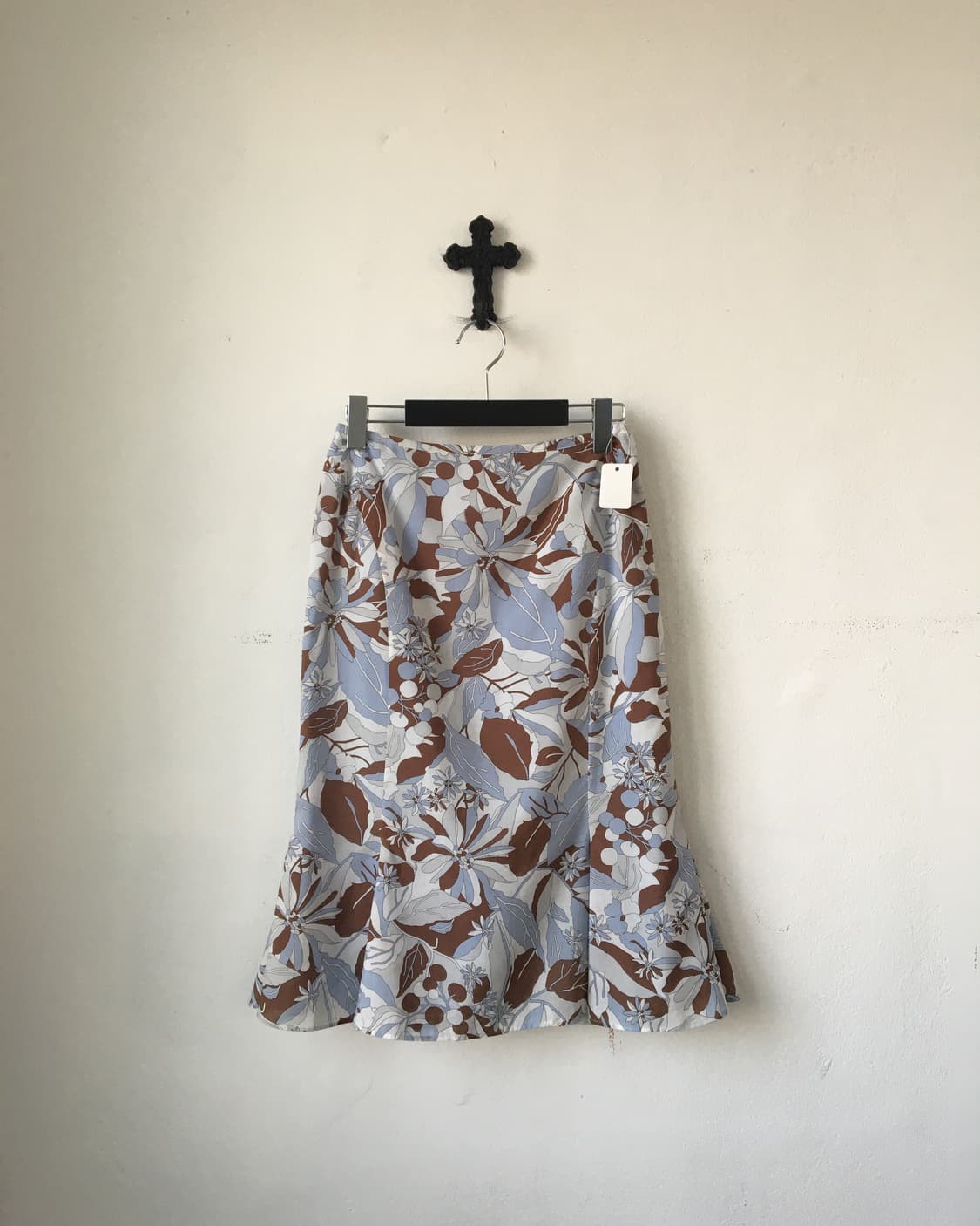 Pattern midi skirt 상품이미지1