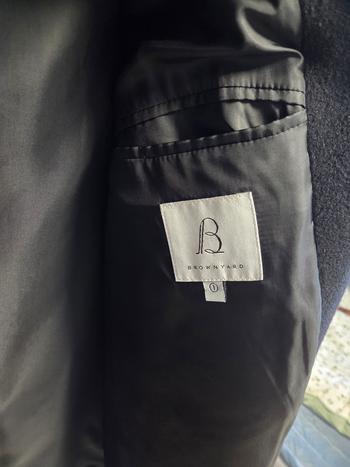 브라운야드 발마칸 코트(블랙) 상품이미지2