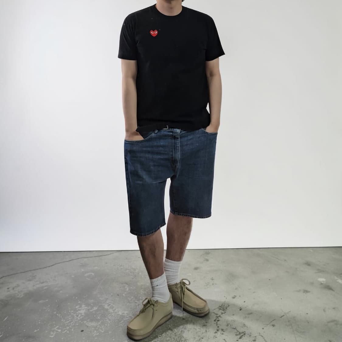 꼼데가르송 반팔티 XL M0301 상품이미지1