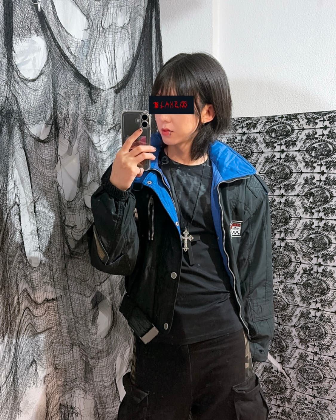 phenix patch racer Ma-1 bomber jacket 상품이미지8