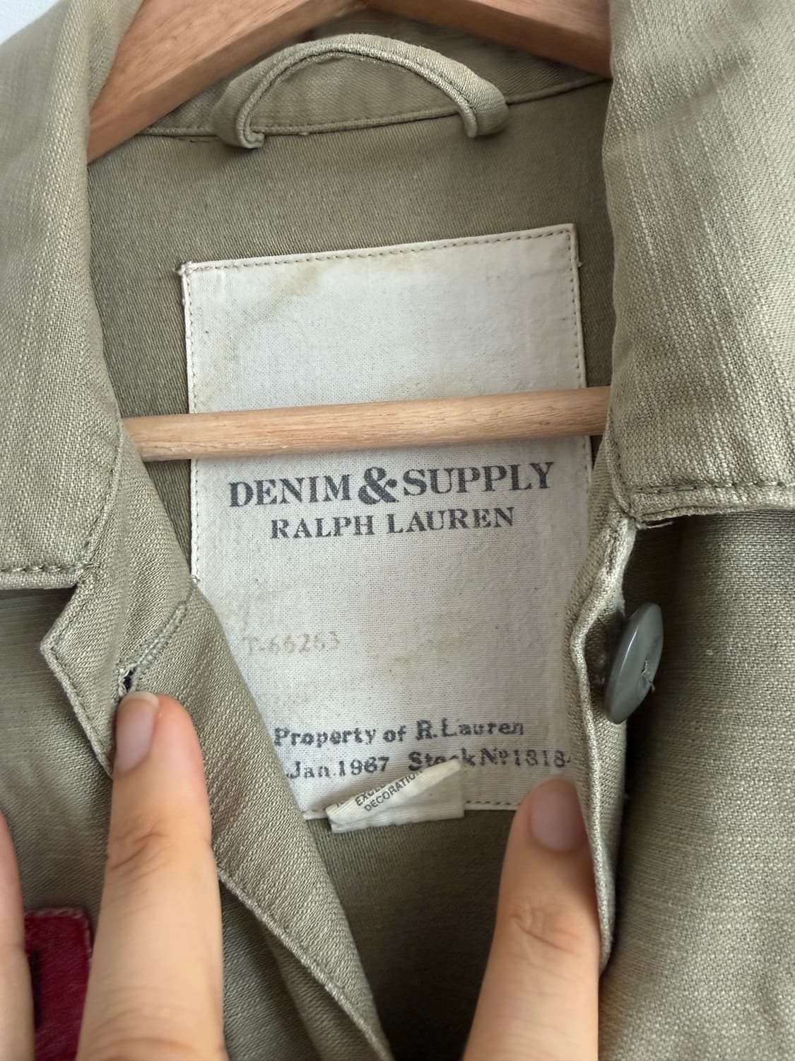 데님앤서플라이(DENIM&SUPPLY) 밀리터리 야상 셔츠 상품이미지7