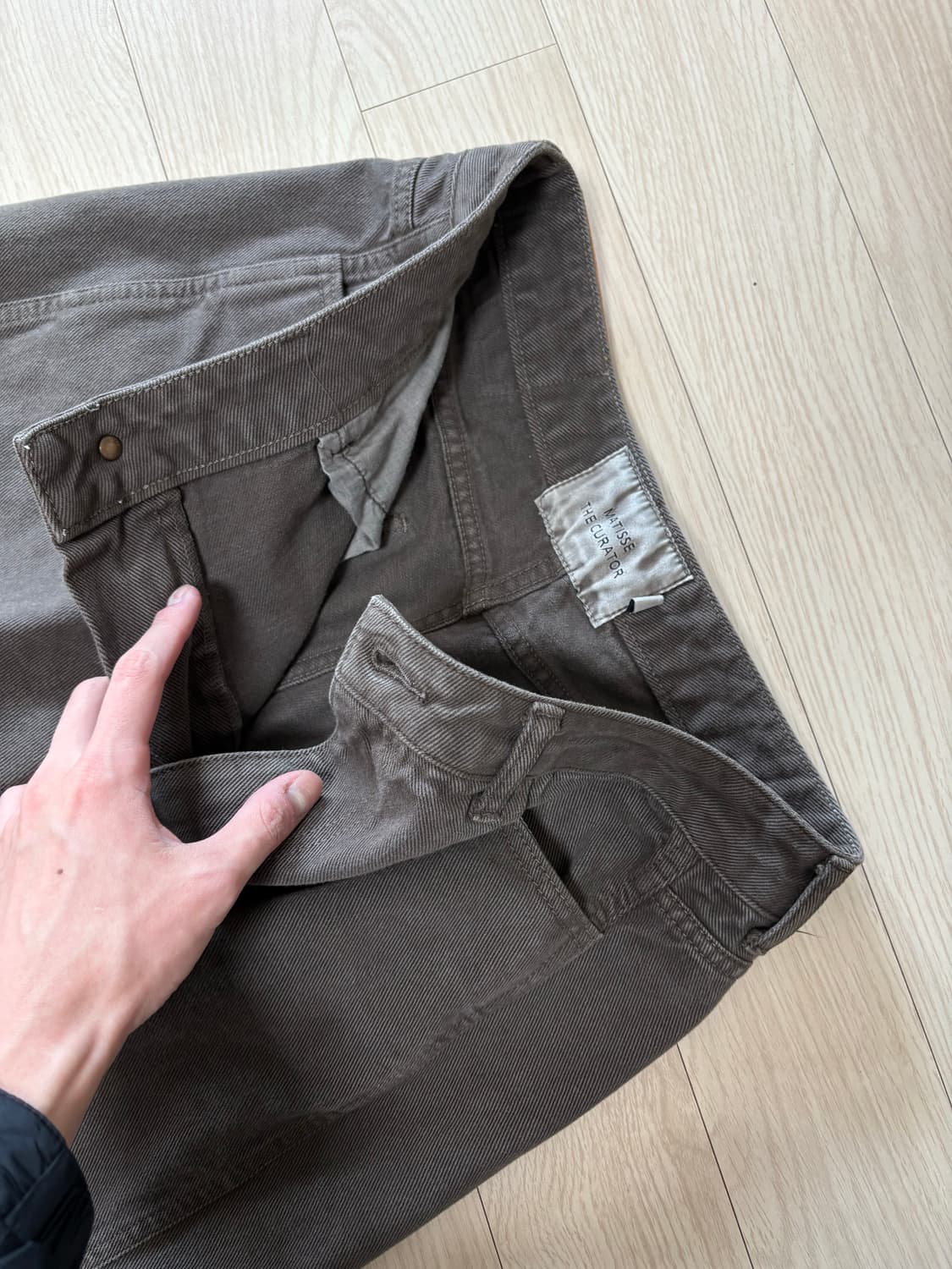 [1] 마티스 더 큐레이터 다잉 데님 브라운 상품이미지7