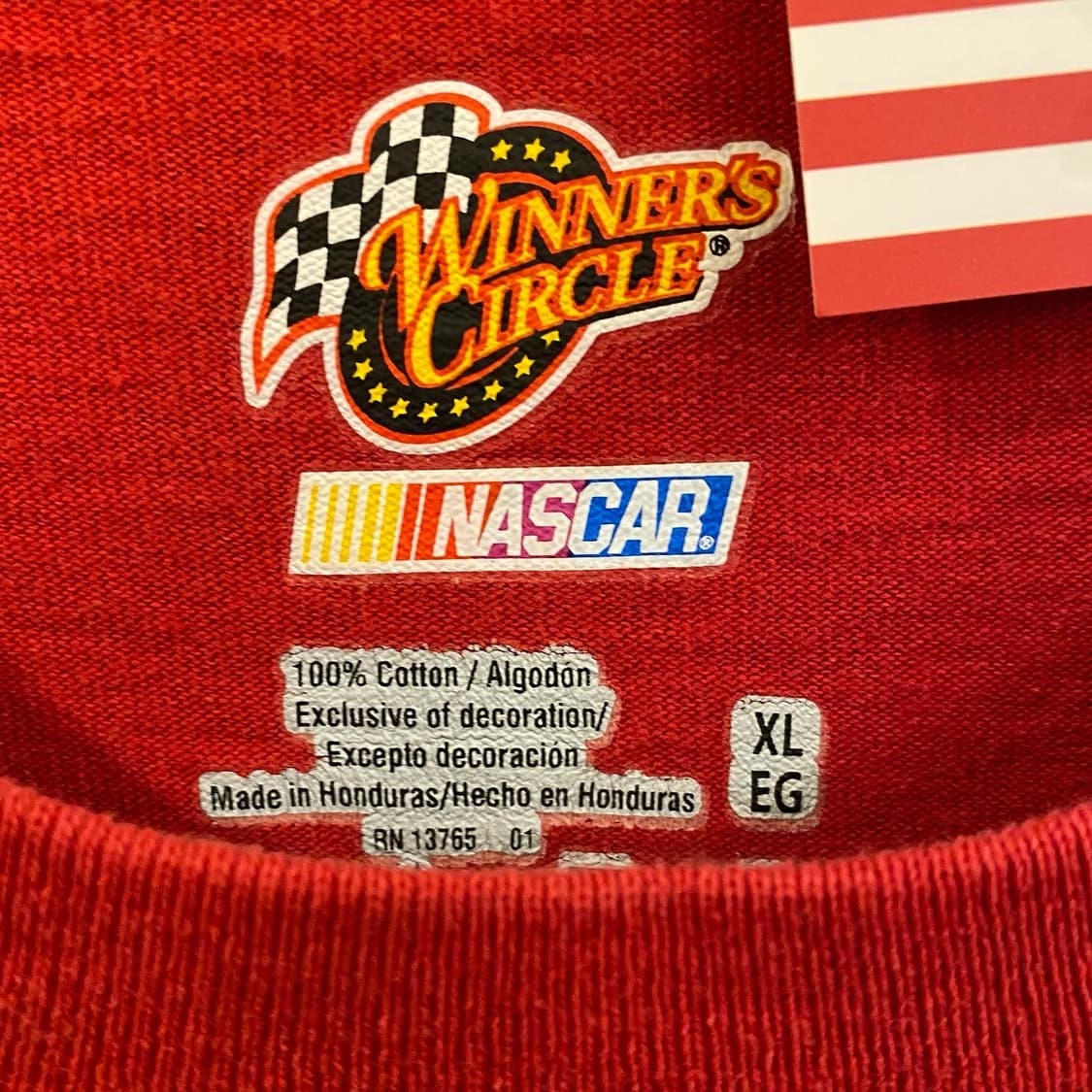 레어 00s USA 위너스서클 2010 나스카 반팔티셔 상품이미지10