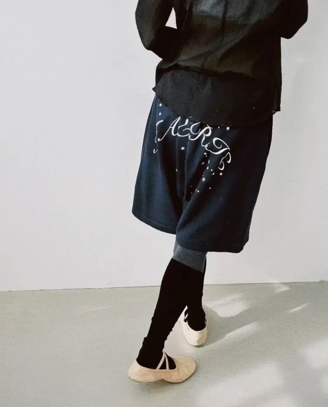 샵페어리 다이스 팬츠 쇼츠 네이비 상품이미지1