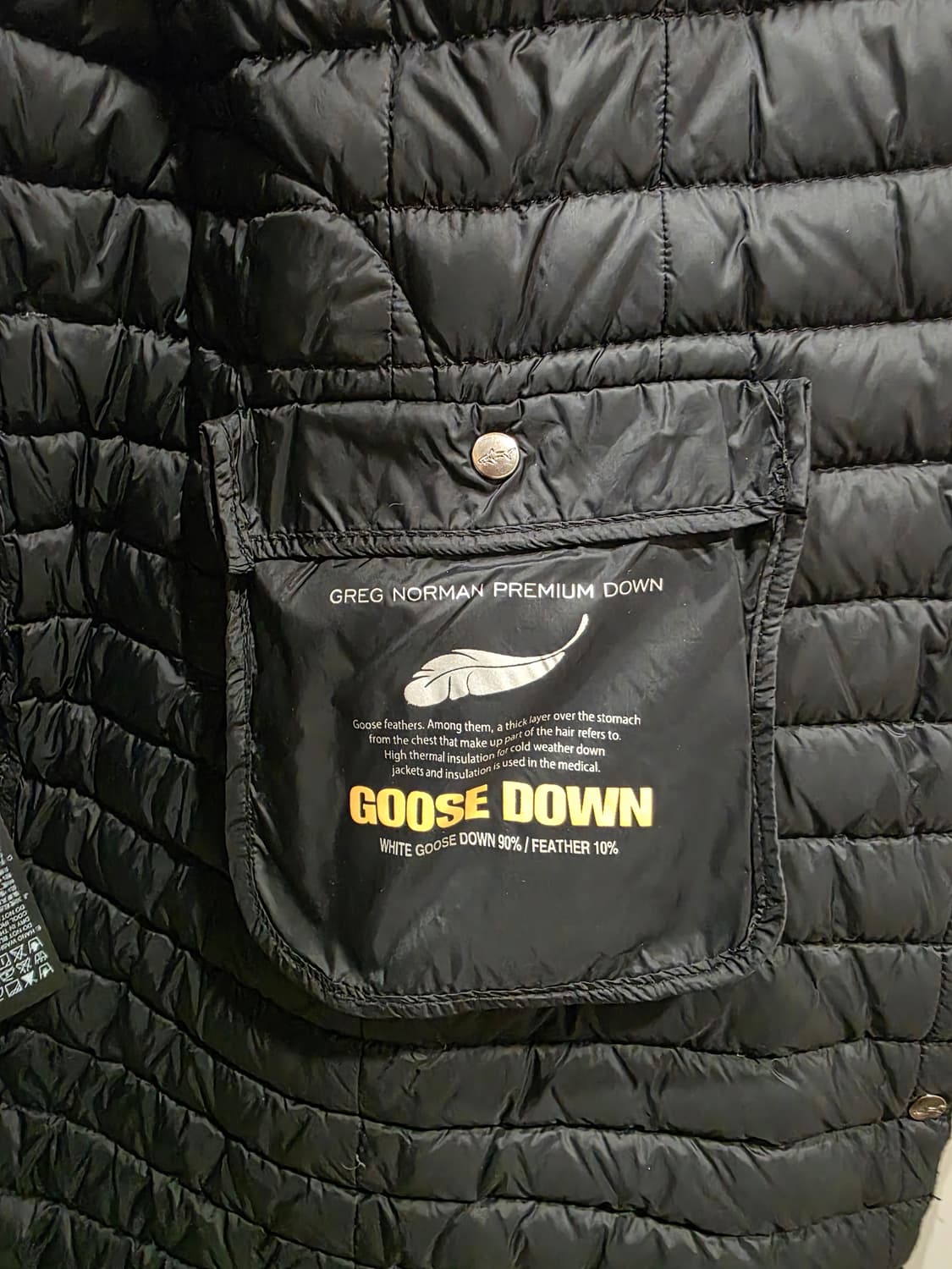그레그 노먼(GREG NORMAN) 구스 다운 패딩 코트 상품이미지5